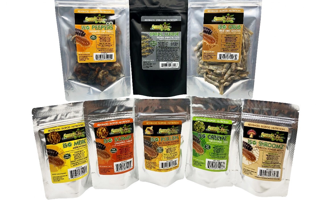 Iso Grub, Iso Greenz, Iso Scampi